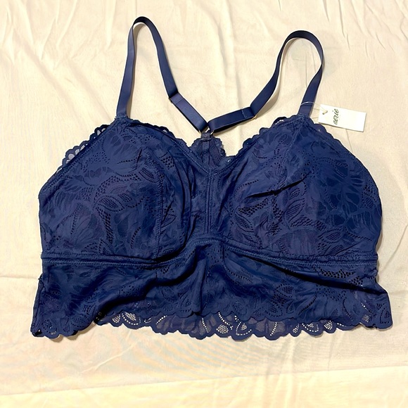 Navy bralette - Picture 1 of 3
